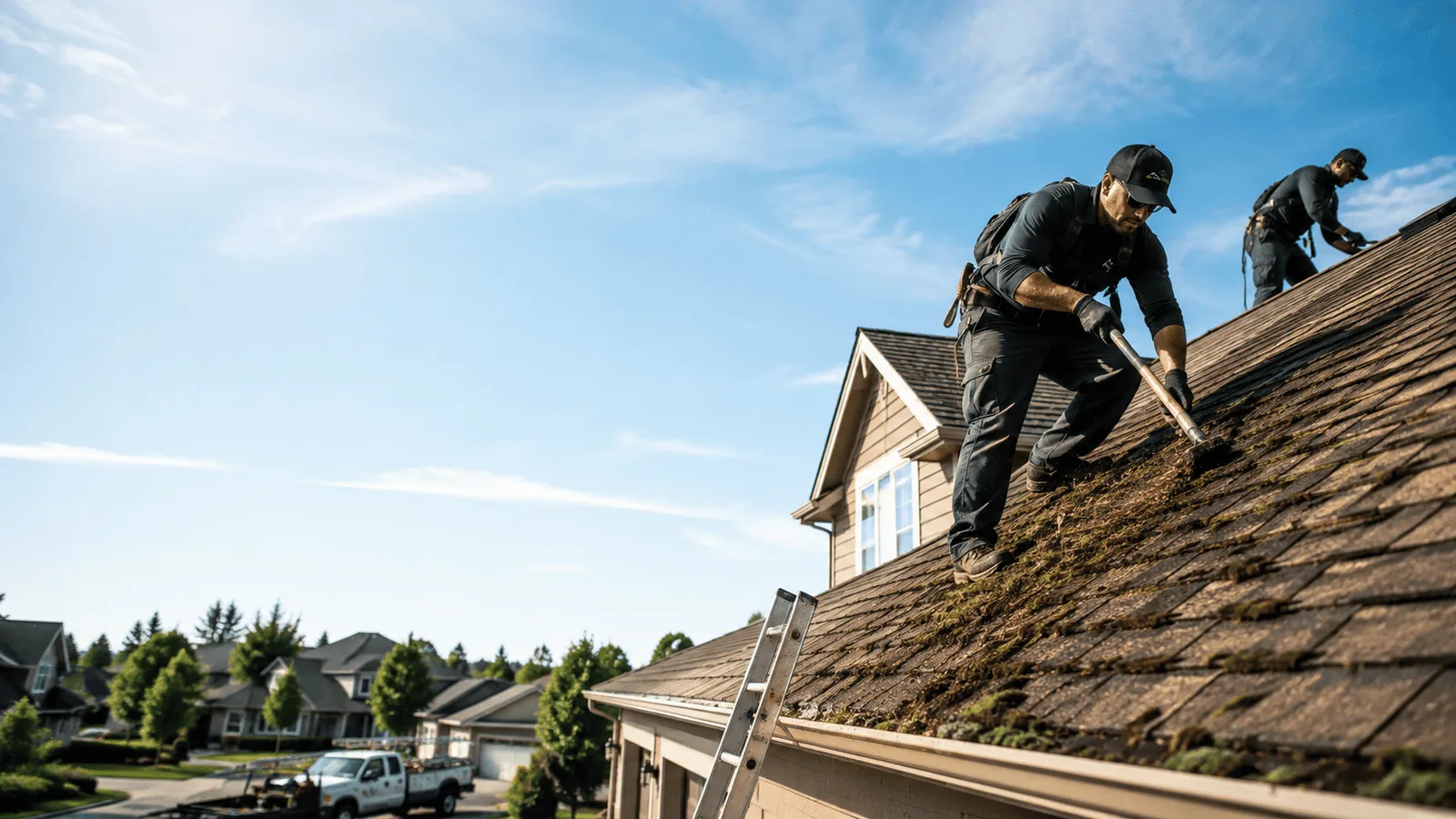Roof Moss Removal in Brownwood, MO near me